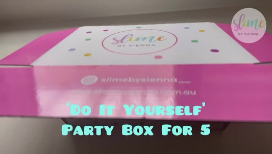 ‘Do It Yourself’ Birthday Party Box For 5